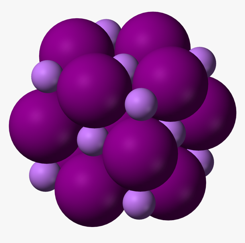 Lithium Iodide Unit Cell 3d Ionic - Compound Lithium Bromide, HD Png Download, Free Download