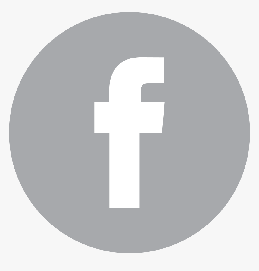 Facebook Logo Grey Png, Transparent Png, Free Download