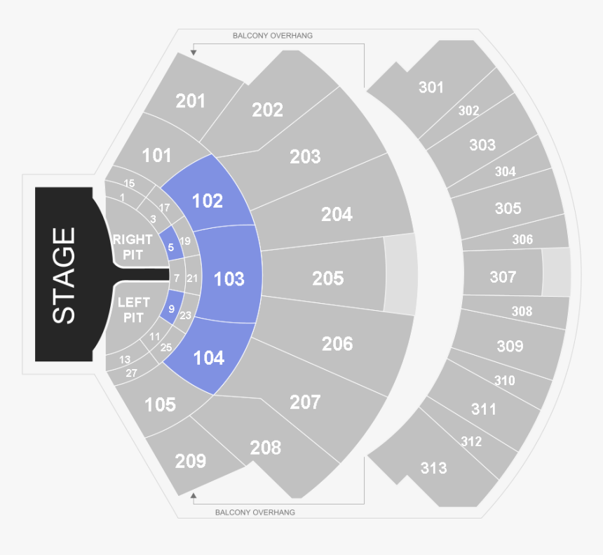 Zappos Theater Seating Chart, HD Png Download kindpng