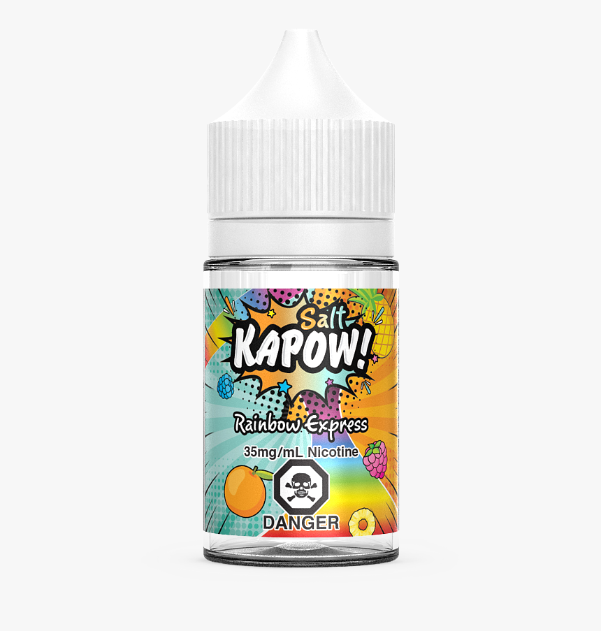 Rainbow Express Salt E-liquid - Baby Bottle, HD Png Download, Free Download