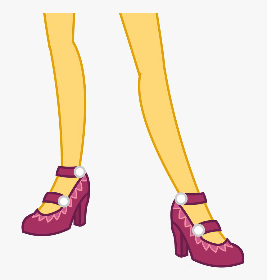 Sunset Shimmer"s Dress Shoes - Mlp Sunset Shimmer Eg, HD Png Download, Free Download