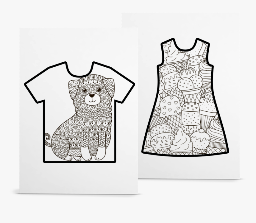 Dress Templates For Drawing, HD Png Download, Free Download