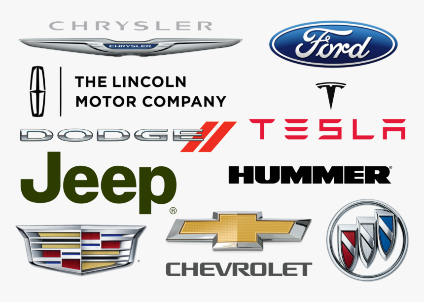Famous American Car Brands, HD Png Download, Free Download