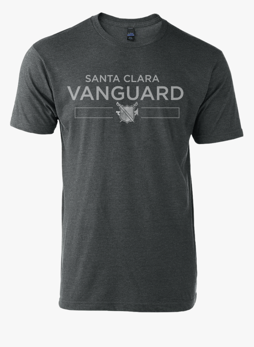 Basic Vanguard Logo T-shirt - Santa Clara Vanguard Logo Shirt, HD Png Download, Free Download