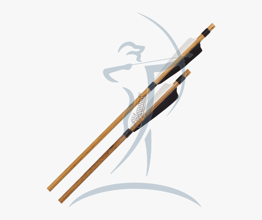 Transparent Wooden Arrow Png - Longbow, Png Download, Free Download