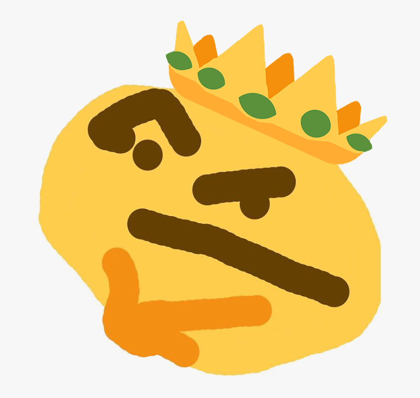 Thinking Face Meme Png Distorted Emoji Face Free Transparent Png ...