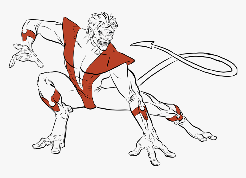 Draw Nightcrawler, HD Png Download, Free Download