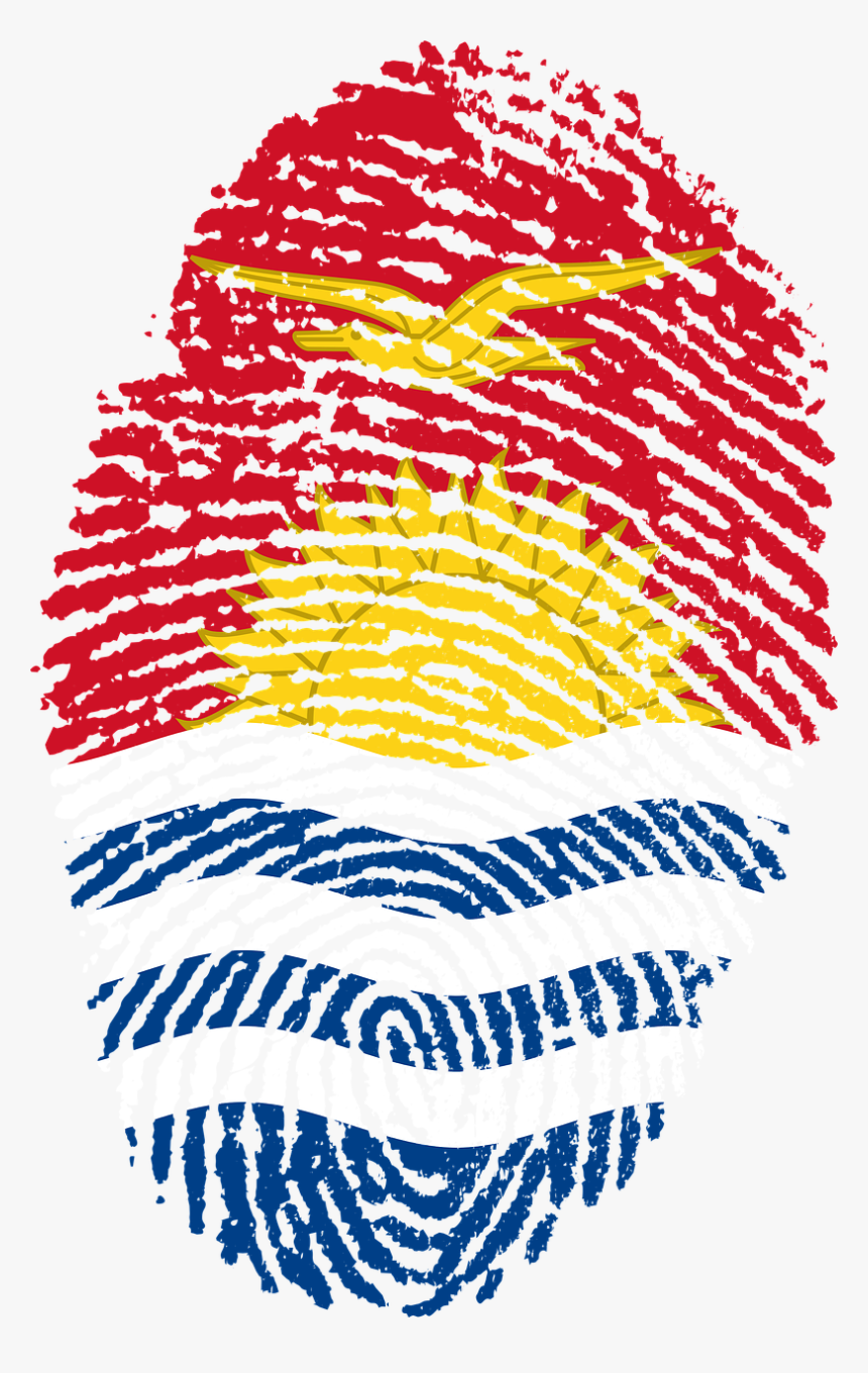 Indonesia Flag Fingerprint Png, Transparent Png, Free Download