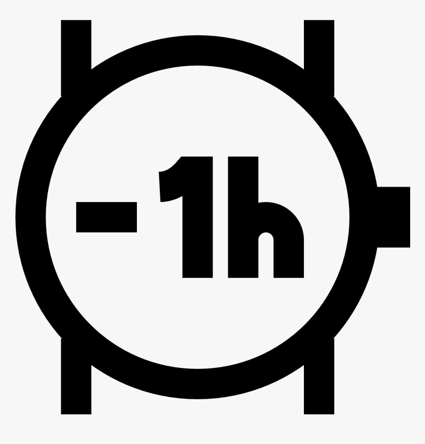 1 Hours Icon, HD Png Download, Free Download