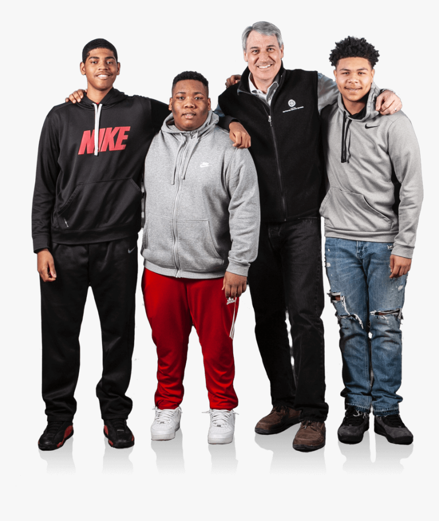 Scott And Students Pose Together - Gentleman, HD Png Download, Free Download