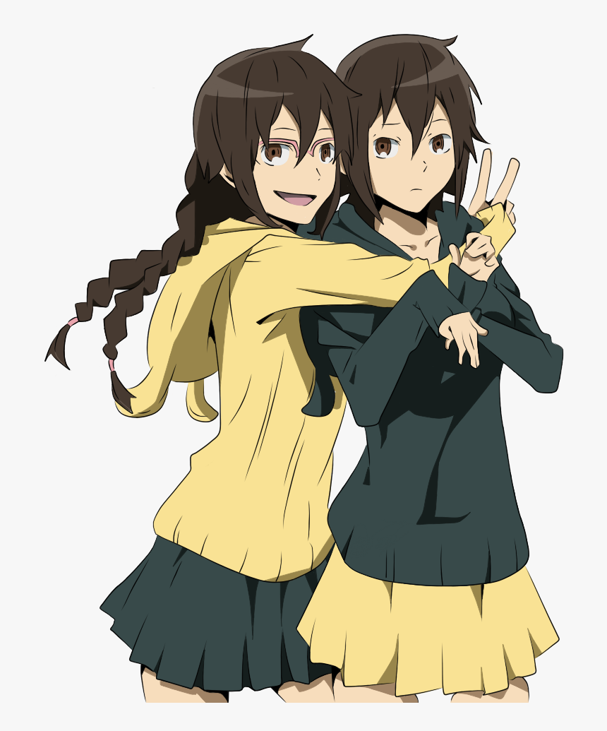 Kururi And Mairu Orihara, HD Png Download, Free Download