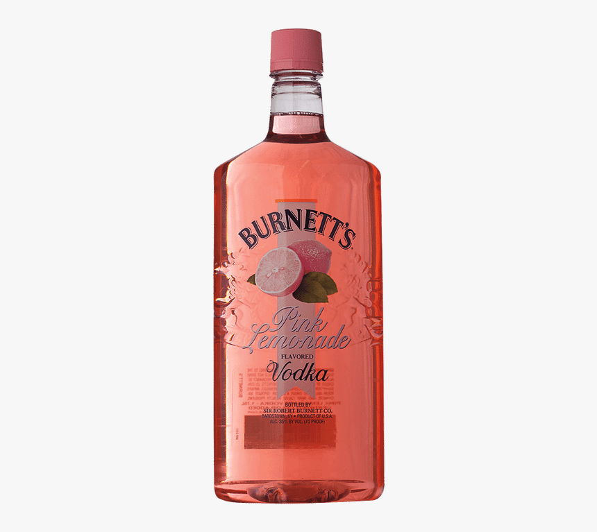 Burnett"s Vodka Pink Lemonade - Half Gallon Of Burnett's, HD Png Download, Free Download