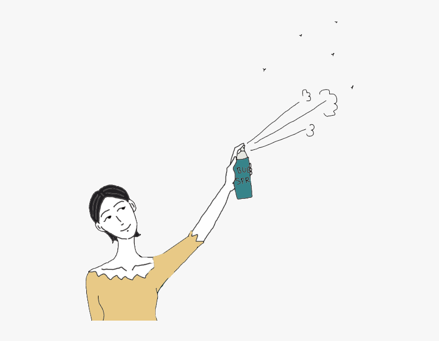 Bug Spray - Drawing, HD Png Download, Free Download