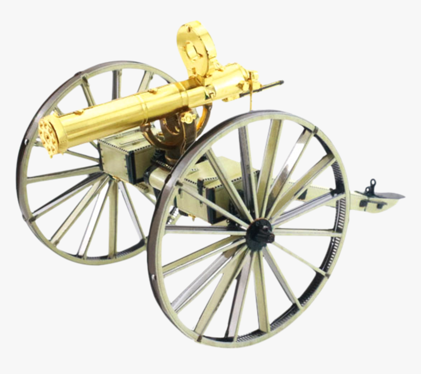 Old West Gatling Gun - Old Gatling Gun, HD Png Download, Free Download