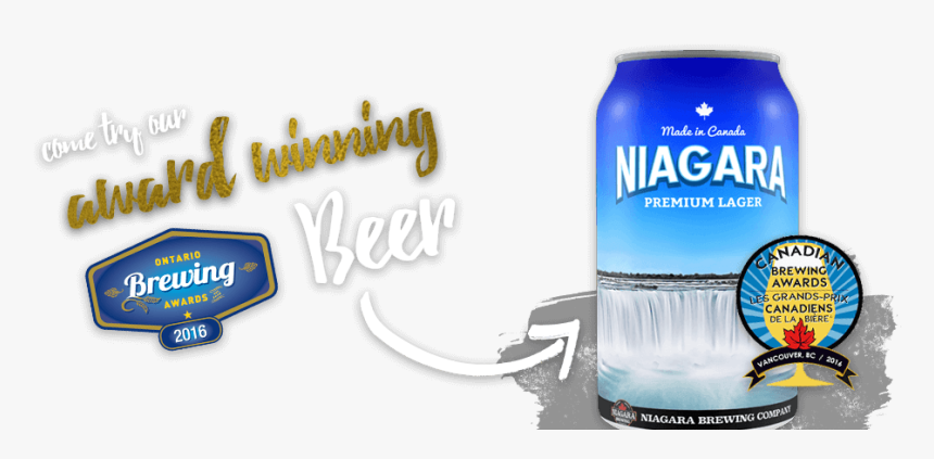 Niagara Premium Lager - Badmash Group, HD Png Download, Free Download