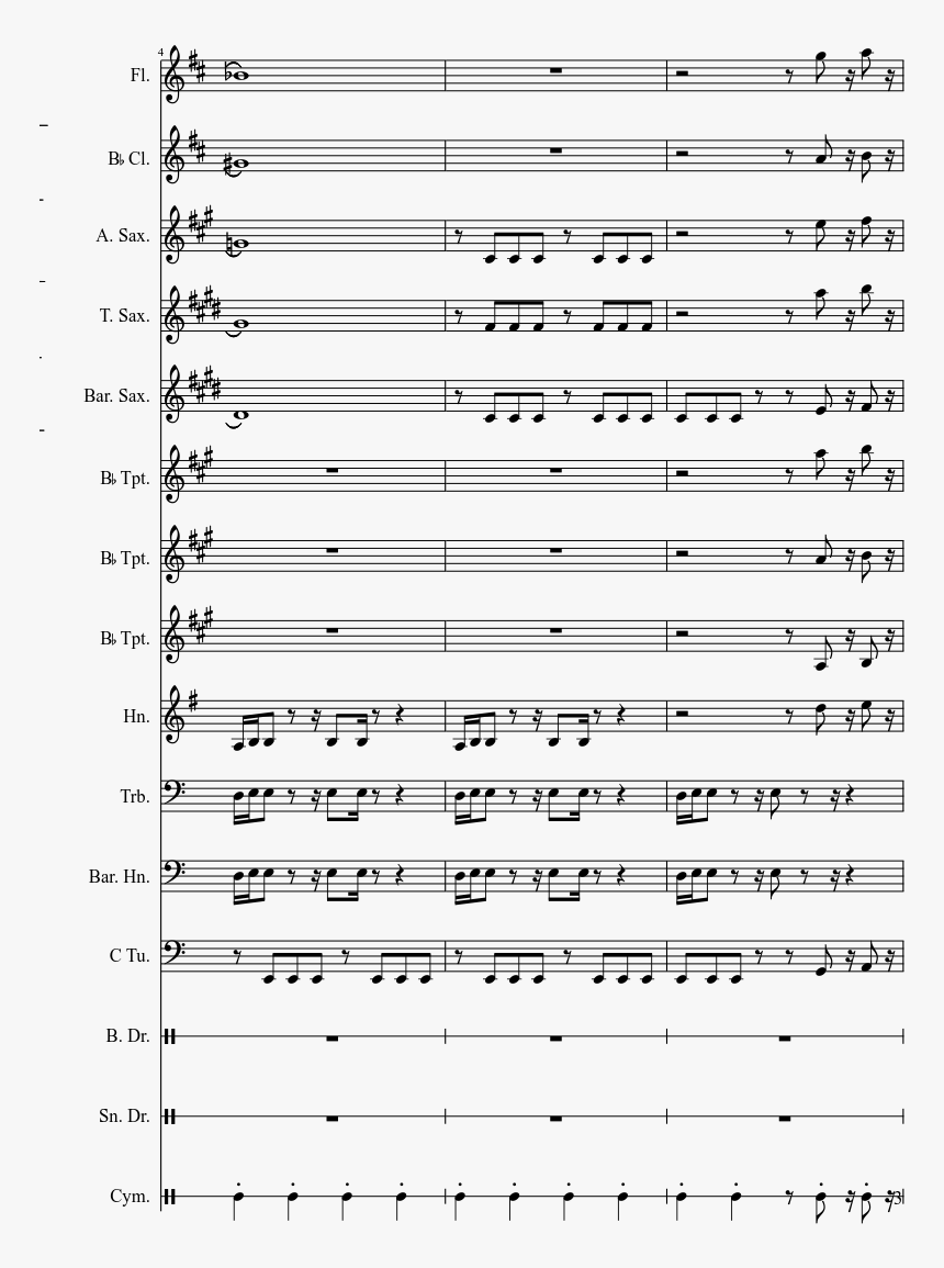 Robinson Crusoe Sheet Music, HD Png Download, Free Download