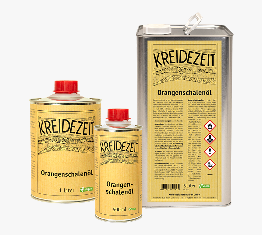 Kreidezeit Naturfarben Wood Treatment Orange Peel Oil - Solvent, HD Png Download, Free Download