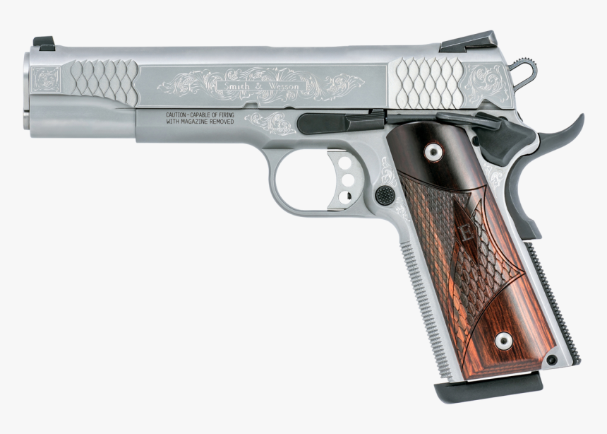 Smith & Wesson 10270 1911 Engraved 45 Acp Single 5 - Smith And Wesson 1911 Engraved, HD Png Download, Free Download