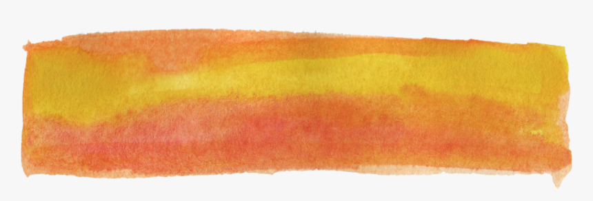 Watercolor Brush Red And Yellow, HD Png Download, Free Download