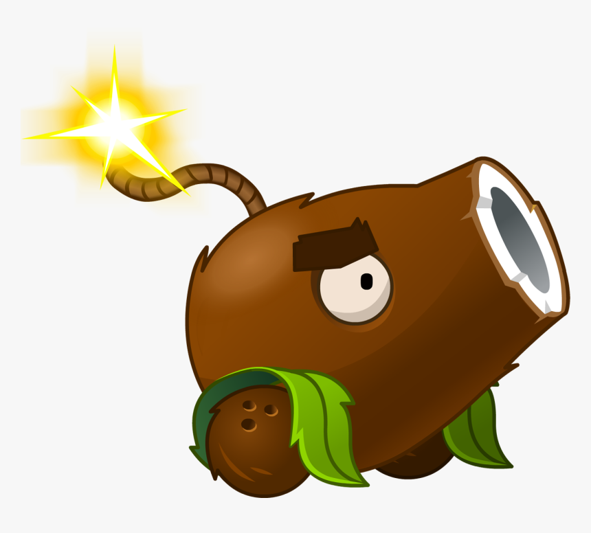 Manually Launched Attacks - Plants Vs Zombies 2 Coconut Cannon, HD Png Download, Free Download