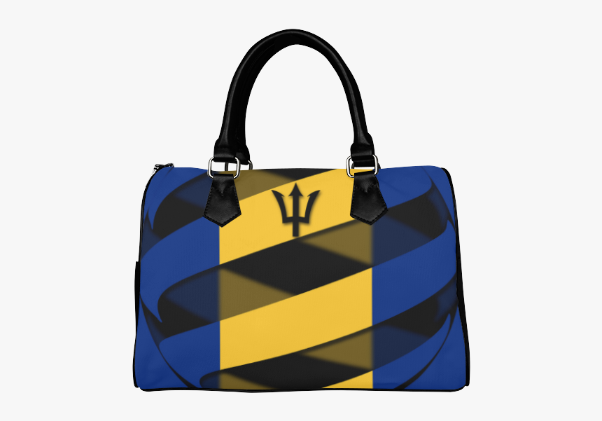 The Flag Of Barbados Boston Handbag - Handbag, HD Png Download, Free Download