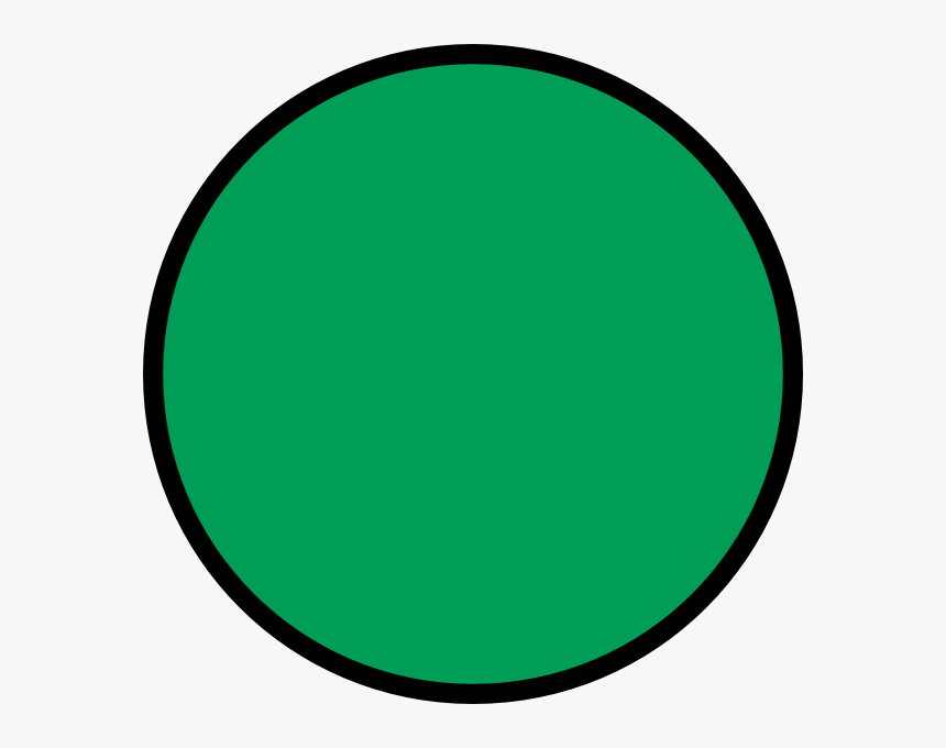 Green Circle Svg Clip Arts - Circle, HD Png Download, Free Download