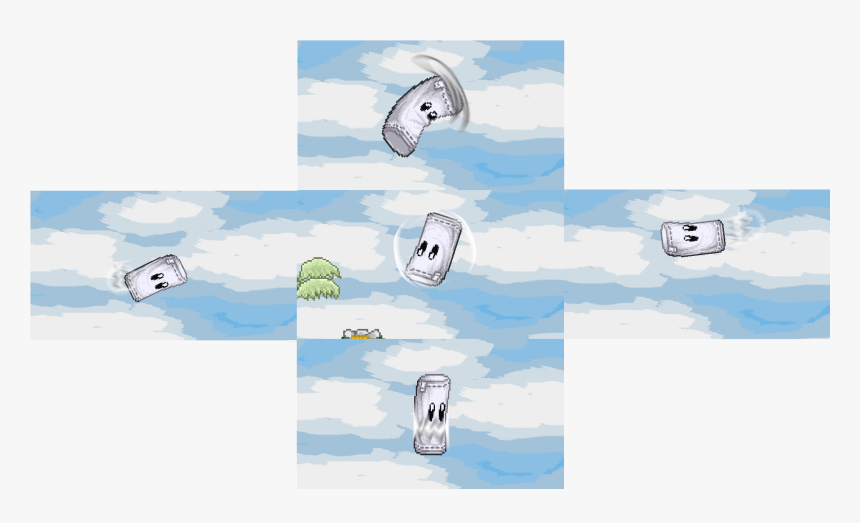 Neutral Air Is A Quick Spin With Very Little Landing - Super Smash Flash 2 Sandbag, HD Png Download, Free Download