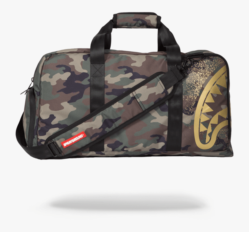 Sprayground Jarvis Landry Camo Shark Backpack - Sprayground Duffle Bag Greece, HD Png Download, Free Download