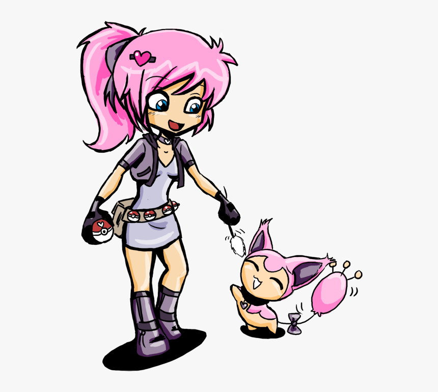 Ren And Skitty - Cartoon, HD Png Download, Free Download