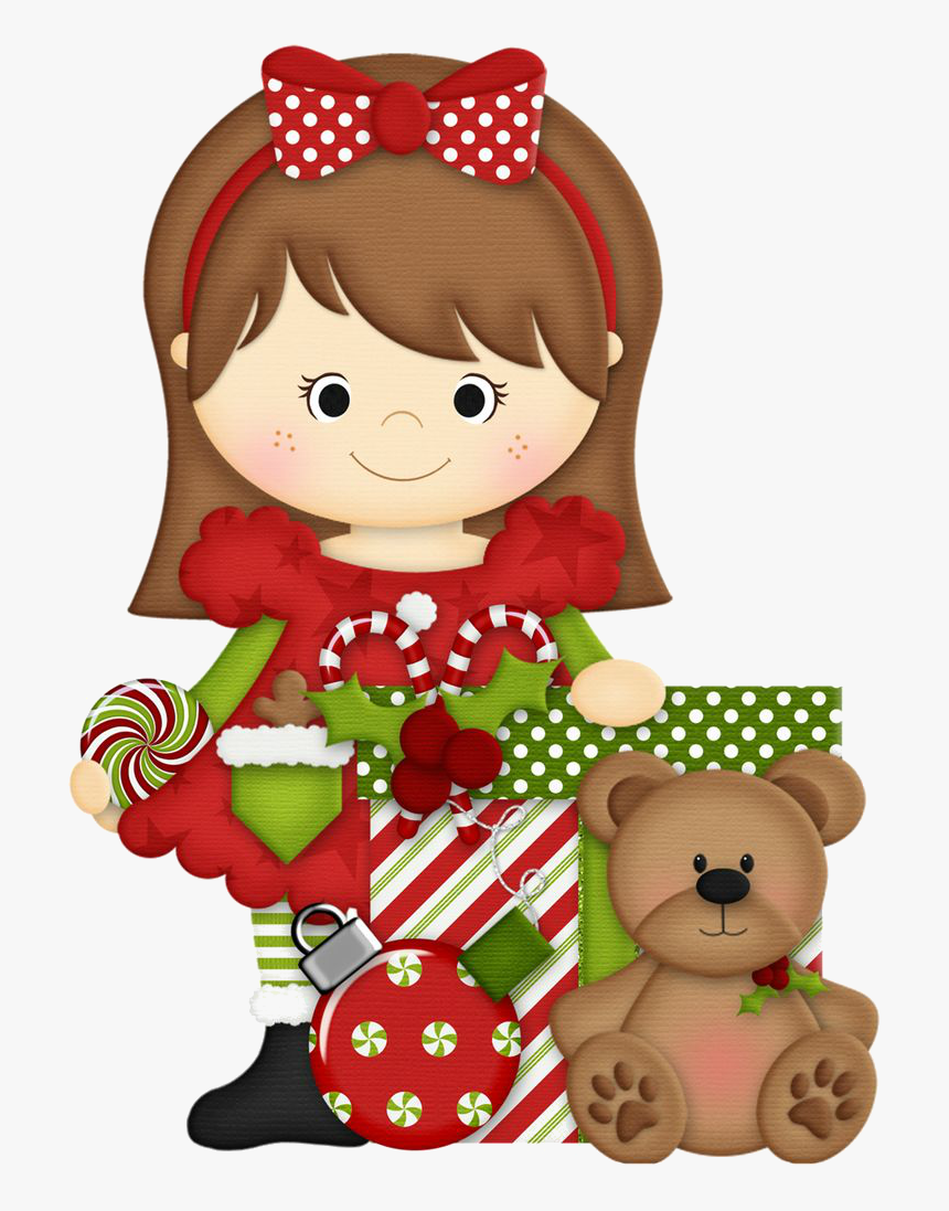 Thumb Image - Menina Cute Natal Png, Transparent Png, Free Download