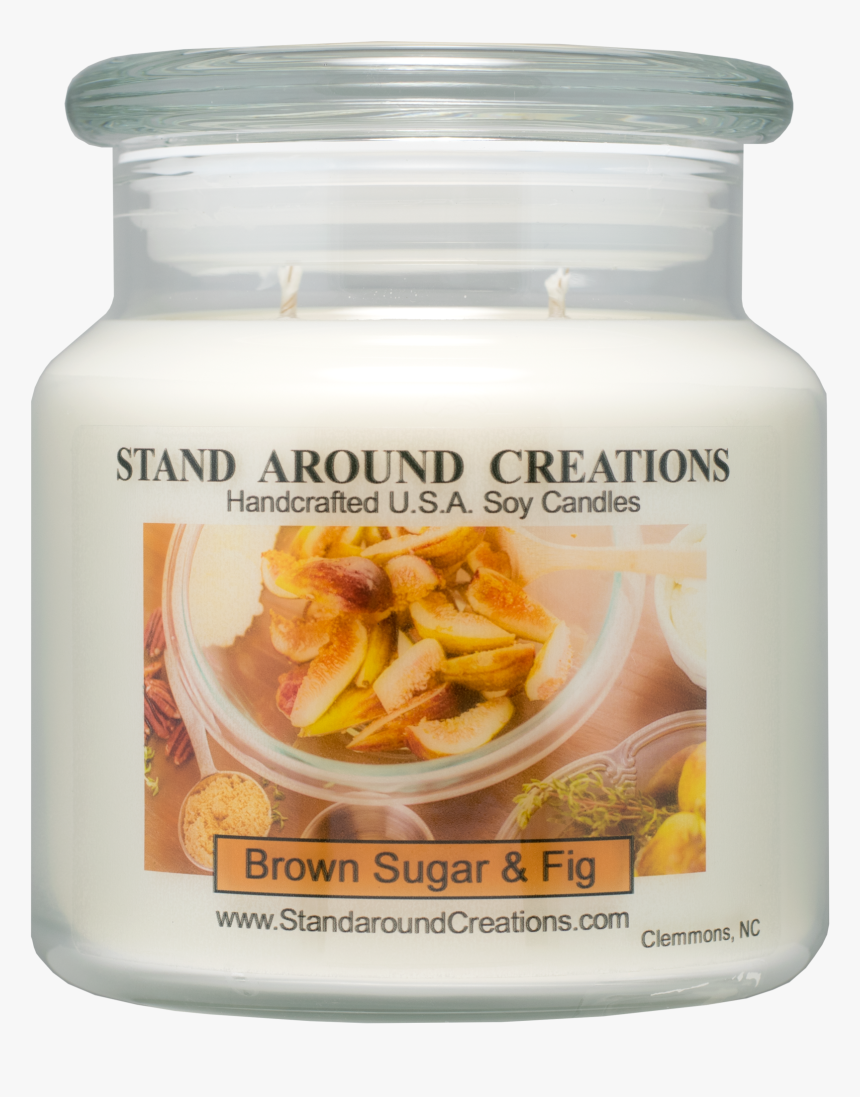 Brown Sugar & Fig Apothecary 16-oz - Apothecary 16-oz. All Natural Soy Candle, HD Png Download, Free Download