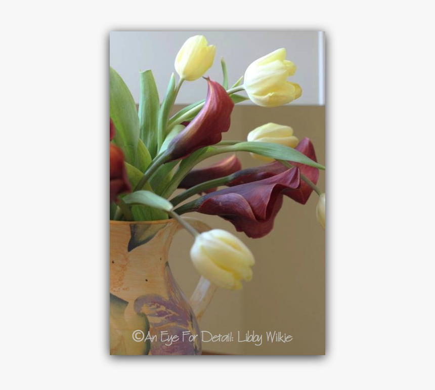 Calla Lily Png -calla Lilies And Tulips - Bouquet, Transparent Png, Free Download