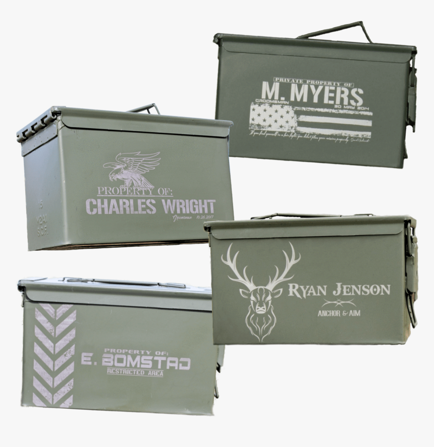 Wedding Party Ammo Cans, HD Png Download, Free Download