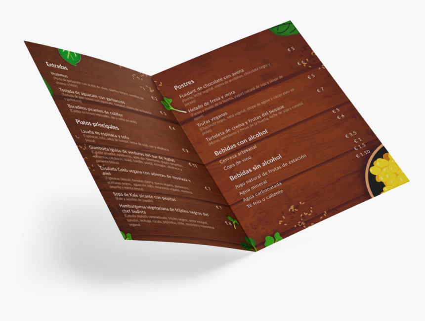 Ilustración Y Diseño Menu Veggie Love - Graphic Design, HD Png Download, Free Download