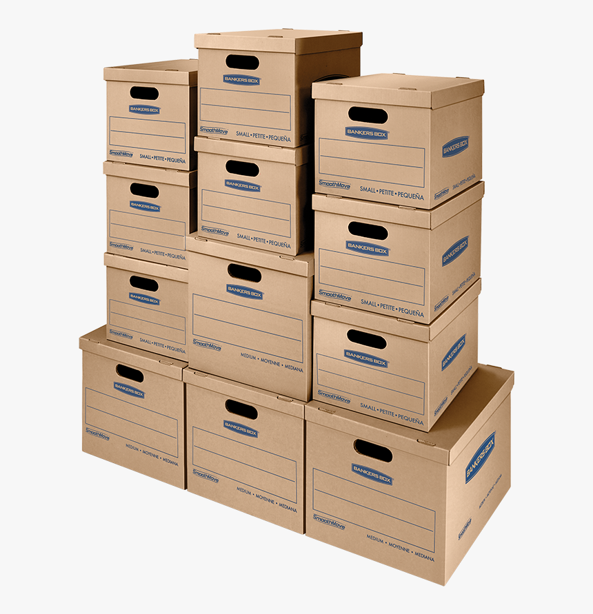 Smoothmove™ Classic Moving Boxes, Small 77142 - Moving Boxes, HD Png Download, Free Download