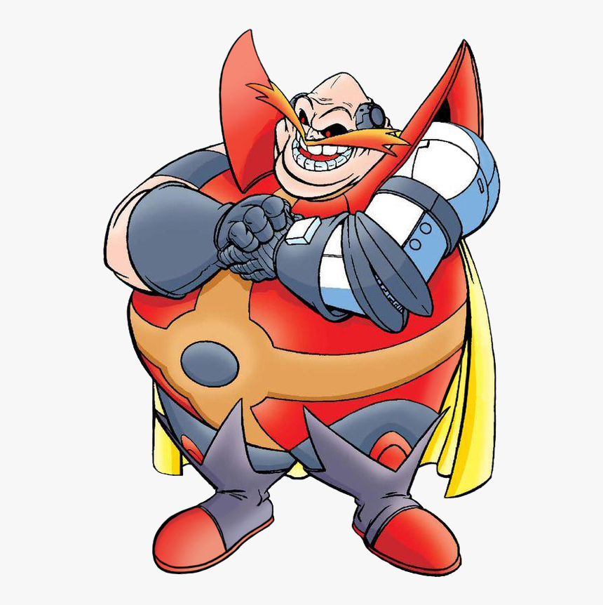 Transparent Eggman Png - Dr Robotnik Comics, Png Download, Free Download