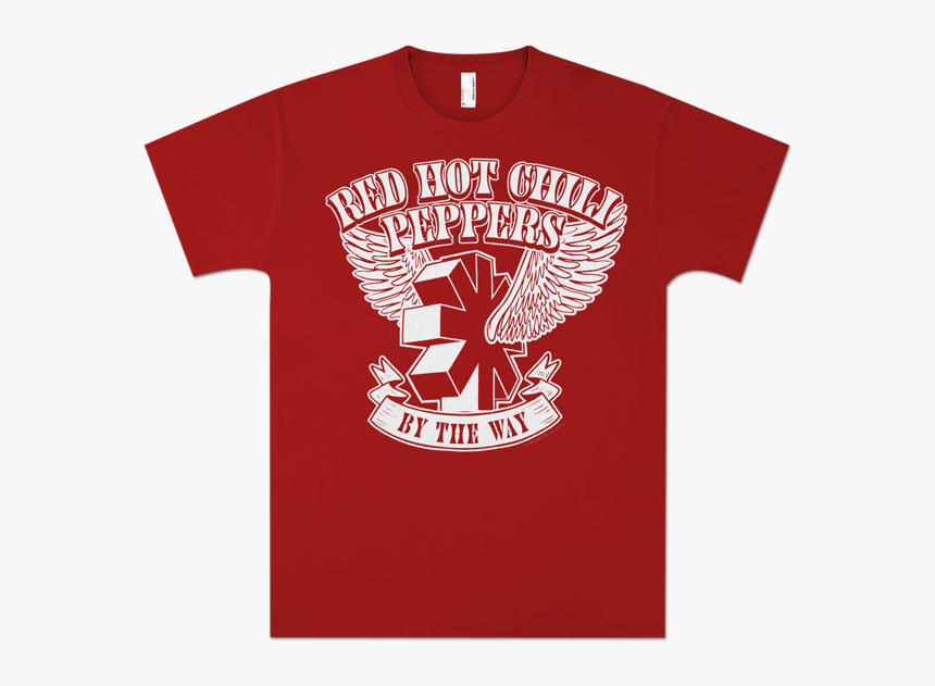 Clip Art Red Hot Chili Peppers Clothing - Red Hot Chili Peppers By The Way Black T Shirt, HD Png Download, Free Download