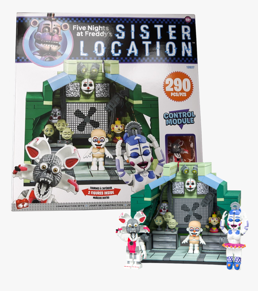 Five Nights At Freddy S Sister Location Lego Sets Hd Png Download Kindpng