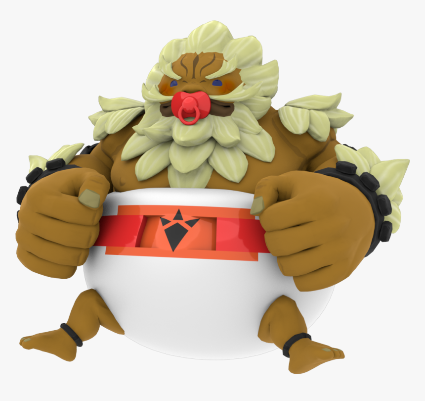 Pampered Goron Warrior - Illustration, HD Png Download, Free Download