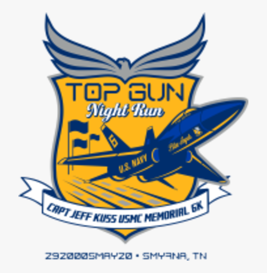 Top Gun Night Run 6k - Emblem, HD Png Download, Free Download