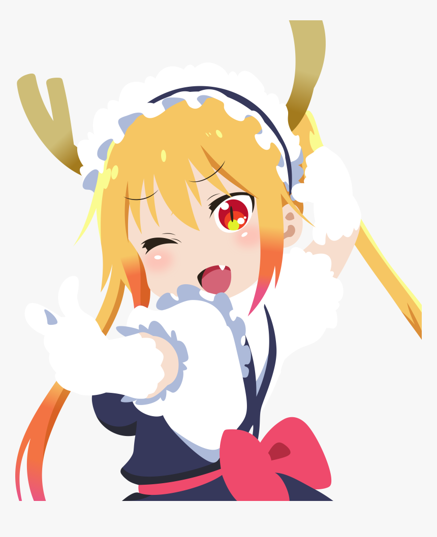 Afeaxm - Tohru Stickers, HD Png Download, Free Download