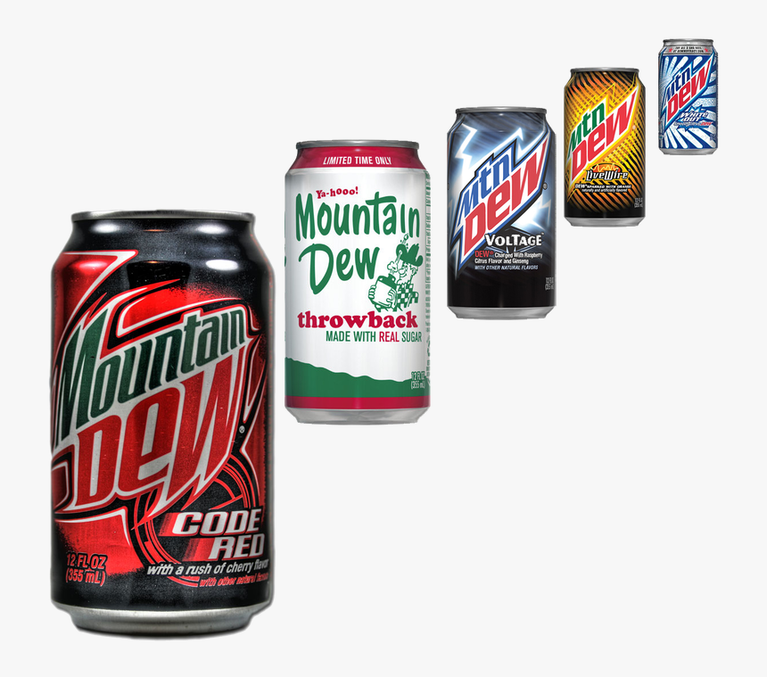 Mt Dew Code Red Hd Png Download Kindpng