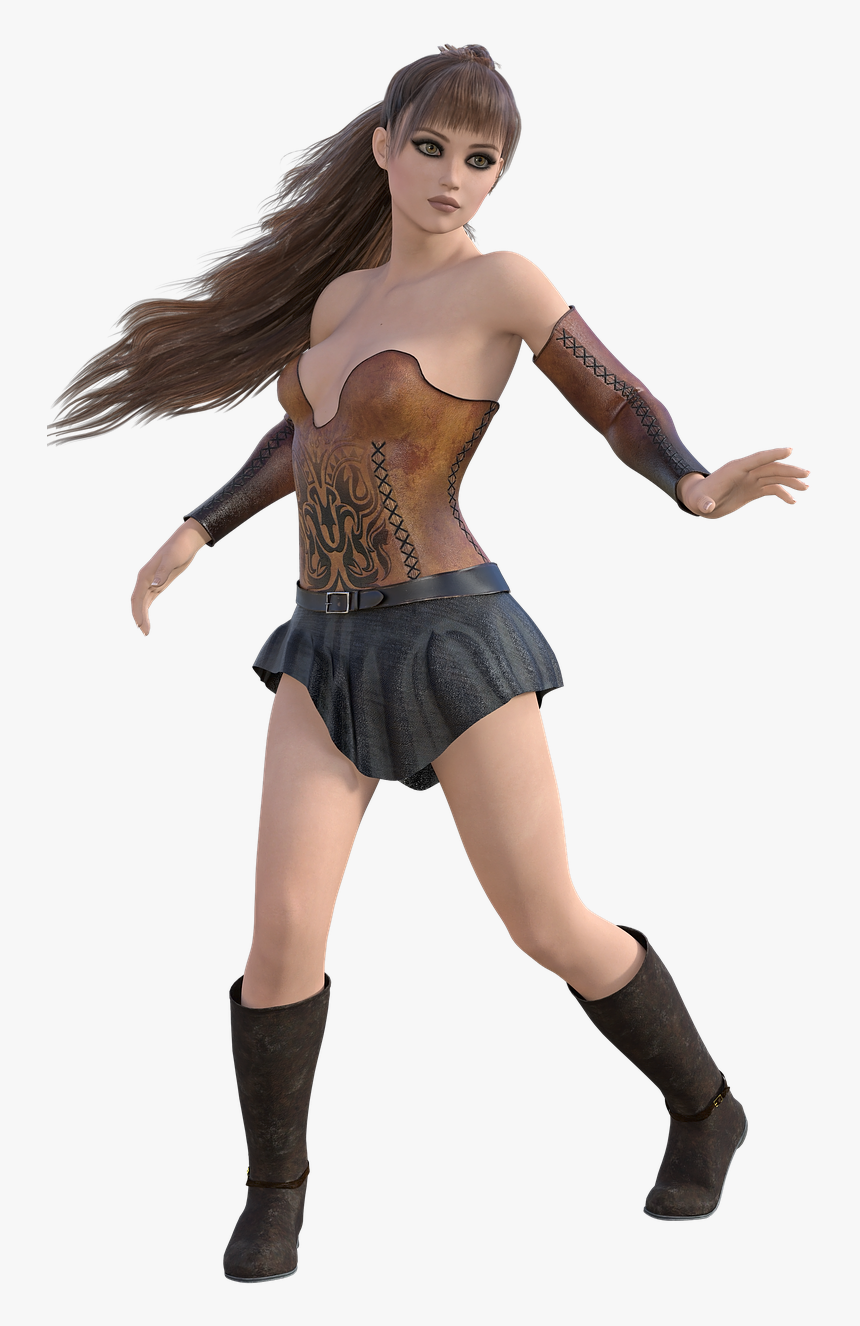 Fantasy Amazon Warrior Free Photo - Girl, HD Png Download, Free Download