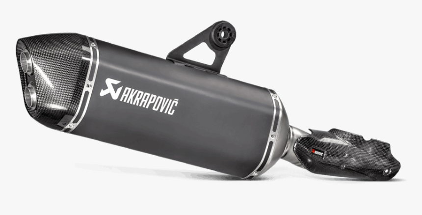 Akrapovic Bmw R1200gs 2017 Black Titanium Slip-on Exhaust, HD Png Download, Free Download