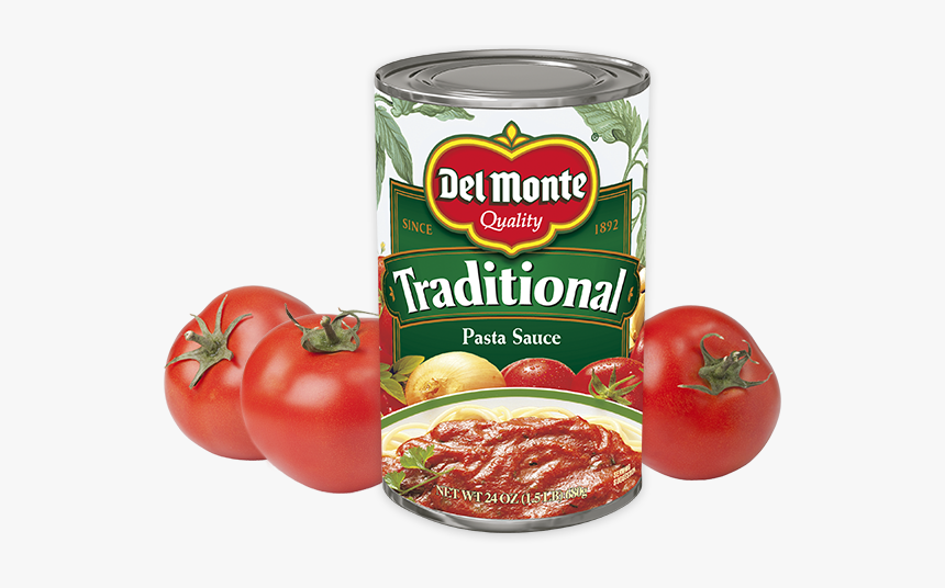 Traditional Pasta Sauce - Del Monte Spaghetti Sauce Mushroom, HD Png Download, Free Download