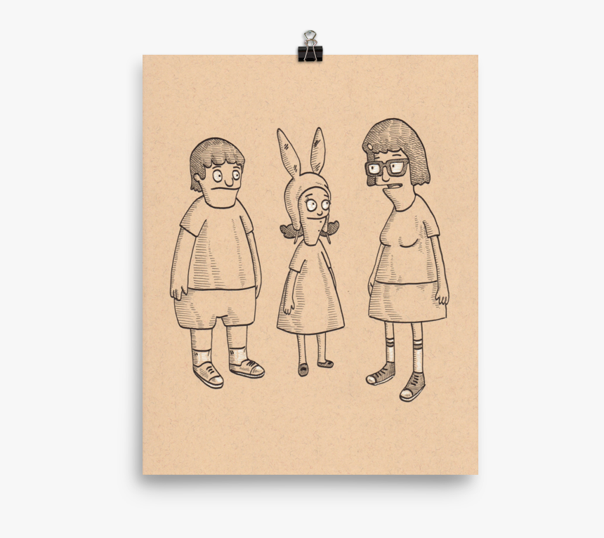 Belcher Kids Art Print, HD Png Download, Free Download