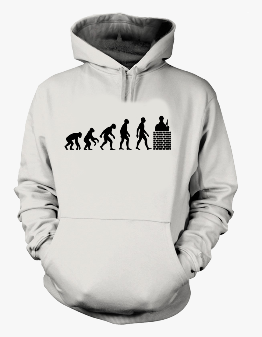 Evolution Of Man Builder Hoodie - Evolution Of Trades Electrician, HD Png Download, Free Download