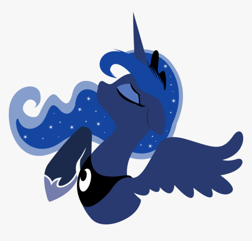 Princess Luna With Some Sparkles By Ra - Princess Luna Silhouette, HD Png Download, Free Download