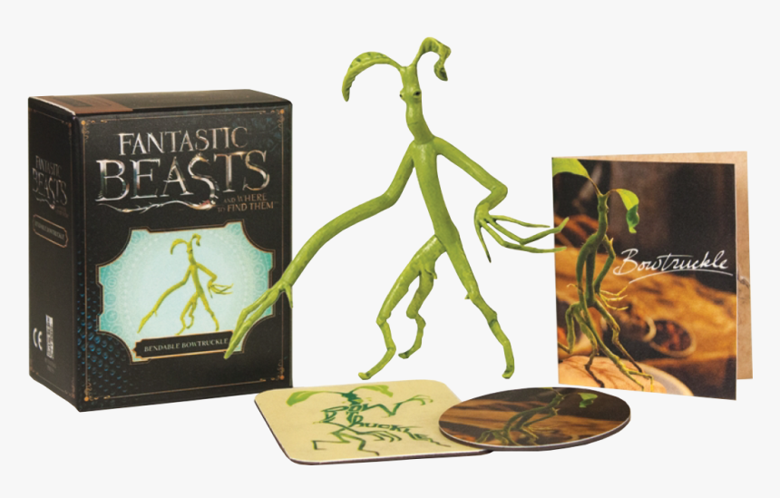 Transparent Fantastic Beasts And Where To Find Them - Fantastic Beasts Bowtruckle Toy, HD Png Download, Free Download