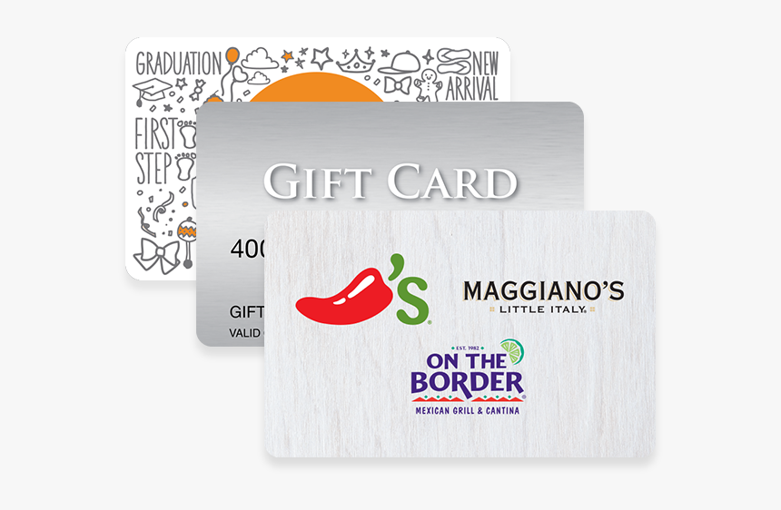 Chili's Maggiano's On The Border Gift Card, HD Png Download, Free Download